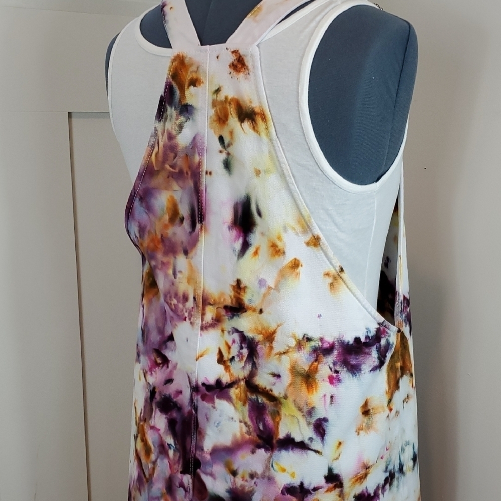 Vero Moda Denim Tie-Dye Overall Dress - XL - Picture 5 of 9